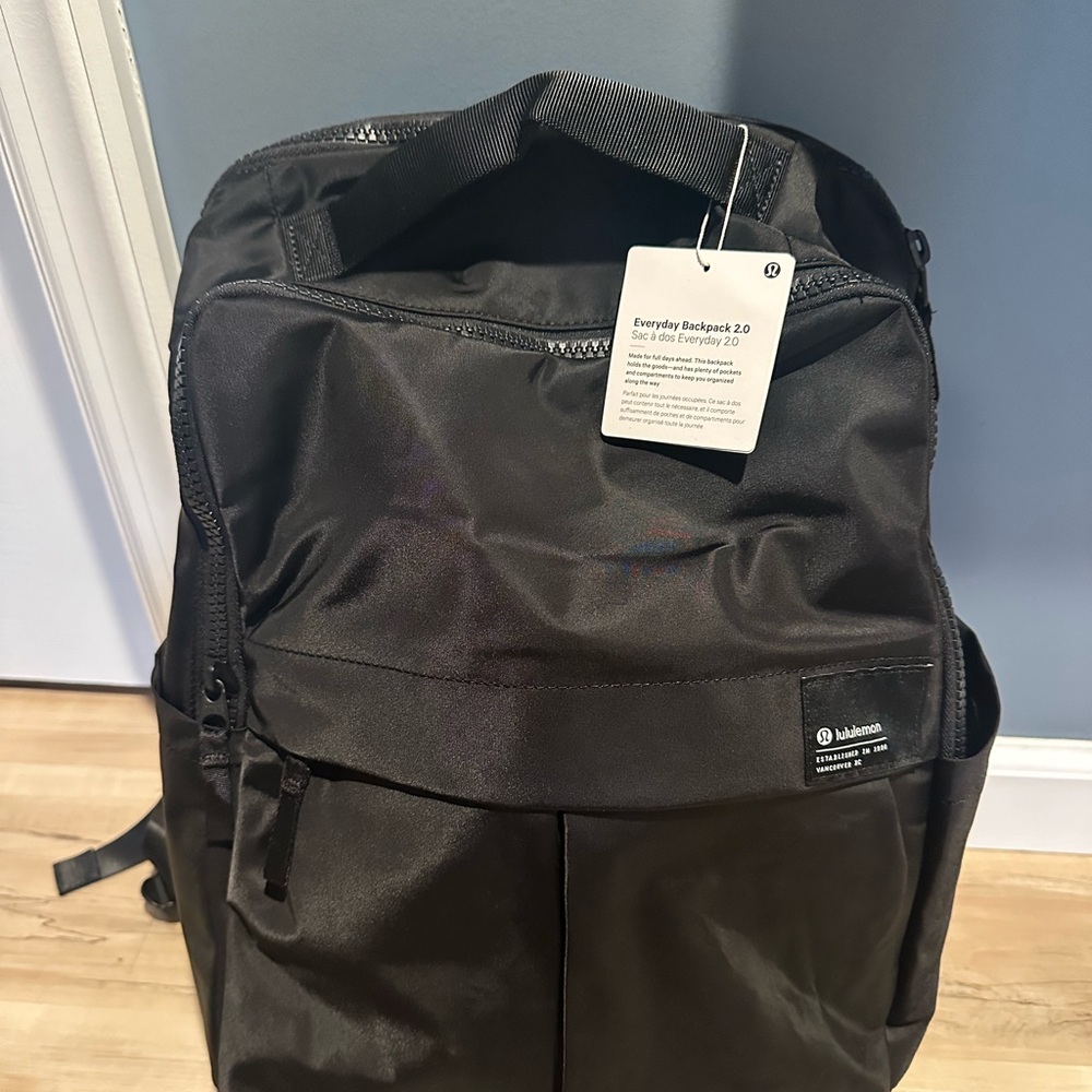 Lululemon Everyday Backpack 2.0 Black NWT